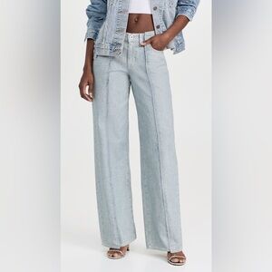 Slvrlake Re-Work Mica Paneled Reverse Jeans Ice Reverse